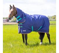 Shires Tempest Original Navy Blue 100 Combo Turnout Rug - 5'9"