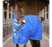 Shires Tempest Original 100G Full Neck Combo Horse Stable Rug in Blue 5'6" / 66", Blue