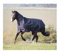 Shires Tempest Original 200 Maroon Turnout Combo Rug - 5'6"