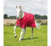 Shires Tempest Original Air Motion Turnout Rug - Red/Red White: 5ft3