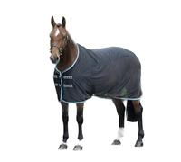Shires Tempest Original Fleece Mesh Cooler / Travel Rug (5'0", Black)
