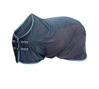 Shires Tempest Original Fleece Mesh Cooler / Travel Rug (6'0", Black)