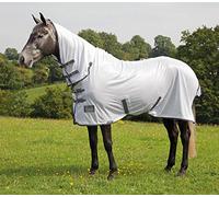 Shires Tempest Original Fly Combo Full Neck Rug in White 5'6" / 66", White