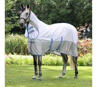 Shires Tempest Original Fly Mesh Combo Rug - Sky Blue 5ft0