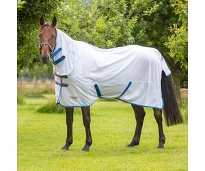 Shires Tempest Original Fly Rug Combo - Horse Blanket - White - Size: 4ft 9inch