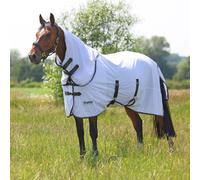 Shires Tempest Original Fly Rug & Neck Set - Horse Blanket - Grey - Size: 6ft 9inch