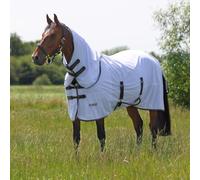 Shires Tempest Original Fly Rug & Neck Set - White/Grey