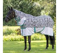 Shires Tempest Original Zebra ZEB-TEK Horse/Pony Fly Combo Rug, 6.9, Zebprt