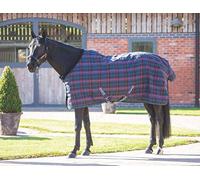 Shires Tempest Plus 100 Stable Rug - Green Check 5ft6