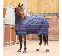 Shires Tempest Plus 100g Combo Stable Rug - Navy Print - Size: 6ft 3inch