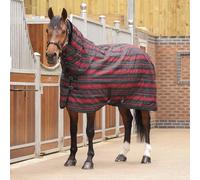 Shires Tempest Plus 200 Combo Stable Rug - Red Tartan 6ft9
