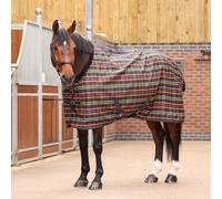 Shires Tempest Plus Lite Stable Rug - Green Tartan 6ft9