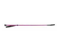 Shires Thread Stem Whip Raspberry - 26 Inches
