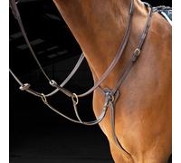 Shires Three Point Breastplate - Brown - Size: Pony