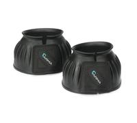 Shires Touch Close Overreach Boots - Black - Size: Pony