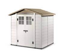 6'6 x 5'4 Shire Tuscany Evo 200 Apex Plastic Double Door Shed (2.02m x 1.62m)