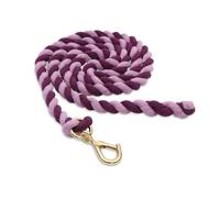 Shires Two Tone Headcollar Lead Rope Pink/Lilac - One Size