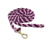 Shires Two Tone Horse Lead Rope Purple/lilac (One Size)