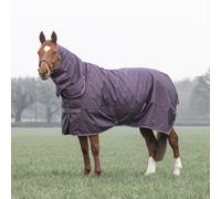 Shires Typhoon 100g Combo Turnout Rug - Burgundy - Size: 4ft 9inch