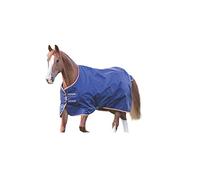 Shires Typhoon 100g Lightweight Horse/Pony Turnout Rug in Navy 7'3" / 87", Navy