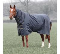 Shires Typhoon 50g Waterproof Lightweight Combo Turnout Rug - Black