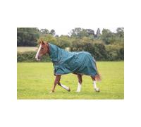 Shires Typhoon 0G Lite Combo Lightweight Horse/Pony Turnout Rug Green 4'9" / 57", Green