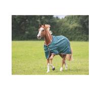 Shires Typhoon Lite 0G Lightweight Horse/Pony Turnout Rug in Green 4'3" / 51", Green