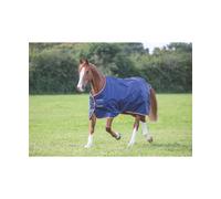 Shires Typhoon 100g Lightweight Horse/Pony Turnout Rug in Navy 5'3" / 63", Navy