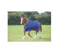 Shires Typhoon 100g Lightweight Horse/Pony Turnout Rug in Navy 6'3" / 75", Navy