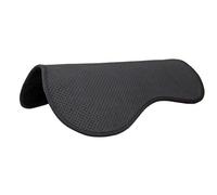 Shires Contour No Slip Saddle Pad: Black