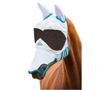 Shires Ultra Pro Sun Shade Horse Fly Mask White (Pony)