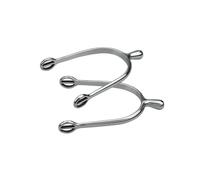 Shires Unisex Adult Ball End Spurs Silver (One Size)