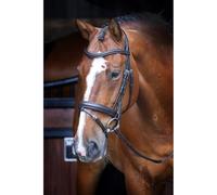 Shires Velociti Dressage Bridle with Flash - Black Full