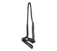 Shires Velociti Ergonomic Curved Flash Noseband - Black - Full