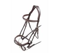 Shires Velociti Ergonomic Flash Bridle Full Black