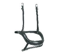 Shires Velociti Ergonomic Flash Noseband - Black - Size: Cob