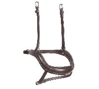 Shires Velociti Ergonomic Flash Noseband - Havana - Size: Cob