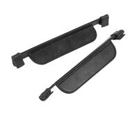 Shires Velociti Gara Leather Blinkers 339, Black, One Size