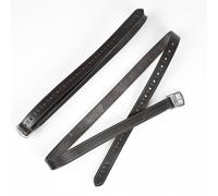 Shires Velociti GARA Stirrup Leathers - Black - Size: 54inch