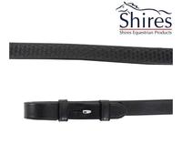 Shires Velociti Gara Tyre Grip Reins Black - 54" x 5/8"