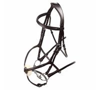 Shires Velociti Grackle Bridle: Havana: Cob