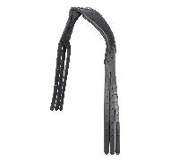 Shires Velociti Headpiece - Black - Size: Full
