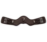 Shires Velociti Lusso Dressage Girth Havana - 20 Inches