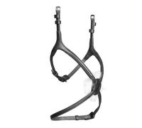 Shires Velociti Lusso Grackle Noseband Black - Cob