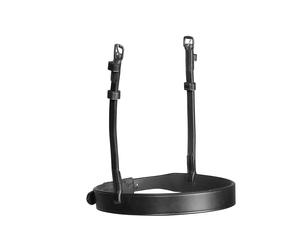 Shires Velociti Lusso Hunter Noseband Black - Pony