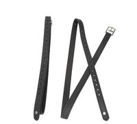 Shires Velociti Lusso Wrapped Stirrup Leathers - Black or Havana 48" Havana