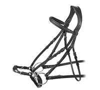 Shires Velociti Rapida Drop Noseband Bridle (Cob, Black)
