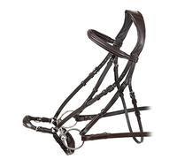 Shires Velociti Rapida Drop Noseband Bridle (Full, Havana)