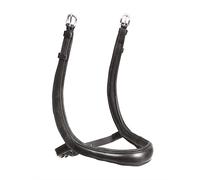 Shires Velociti Rapida Ergonomic Curved Cavesson Noseband (Cob, Black)