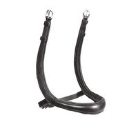 Shires Velociti Rapida Ergonomic Curved Cavesson Noseband (X.Full, Black)